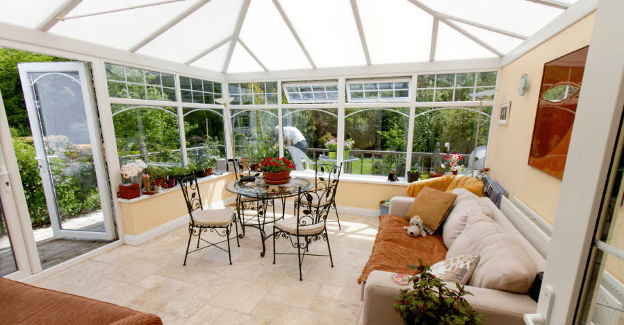 image of inside a conservatory
